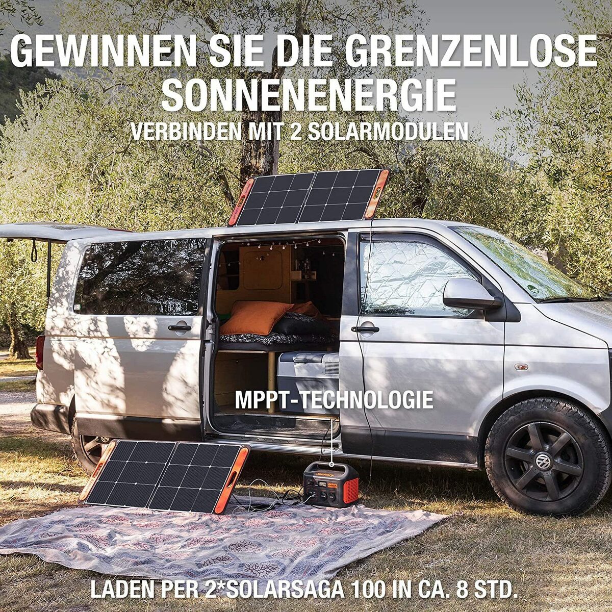 Bild 3 von Jackery Stromgenerator Explorer 1000 Powerstation Tragbarer Solargenerator, 2,00 in kW, (1-tlg), für Camping Outdoor