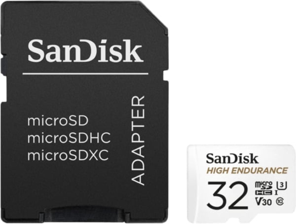 Bild 1 von Sandisk Micro SDHC High Endurance 32 GB 100 MB/s + Adapter