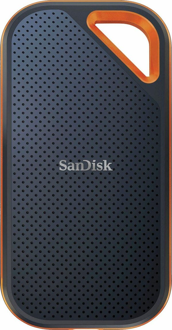 Bild 1 von Sandisk Extreme PRO® Portable SSD externe SSD (4 TB) 2000 MB/S Lesegeschwindigkeit, 2000 MB/S Schreibgeschwindigkeit