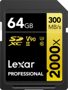 Lexar Professional 2000x GOLD 64 GB SDXC