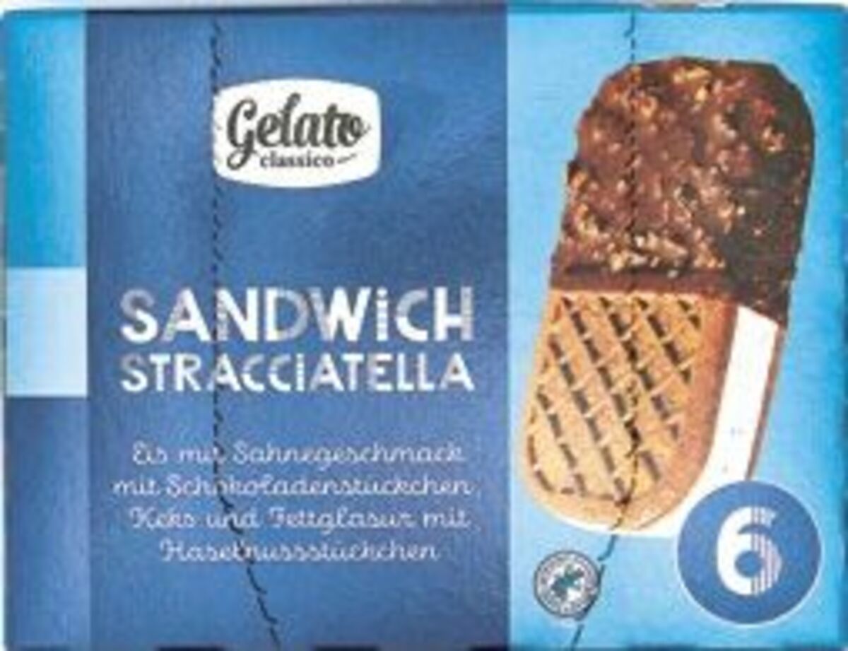 Gelato classico Sandwich Eis von NETTO Supermarkt ansehen!