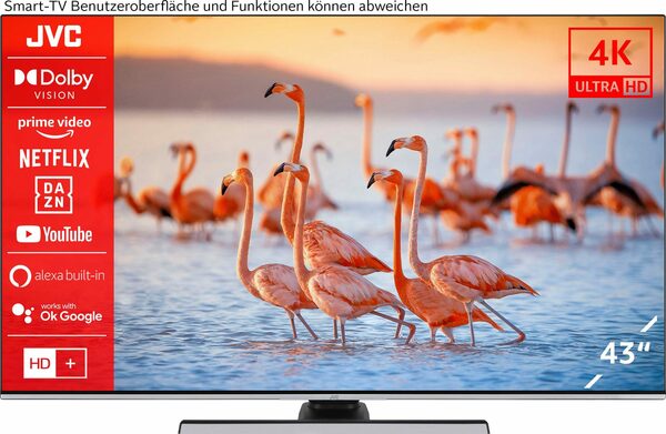 Bild 1 von JVC LT-43VU8156 LED-Fernseher (108 cm/43 Zoll, 4K Ultra HD, Smart-TV)