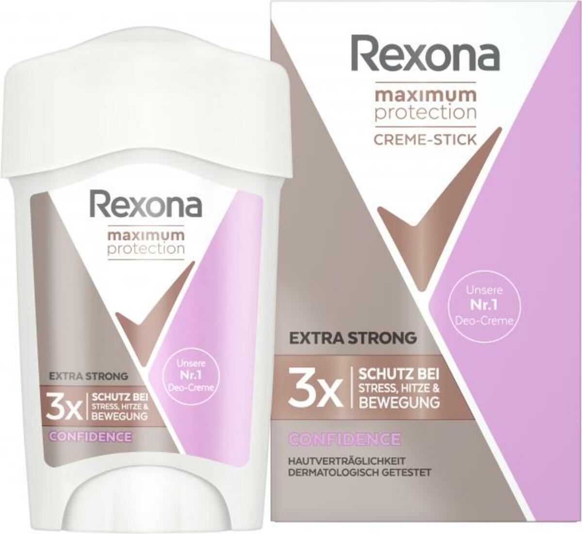 Bild 1 von Rexona Maximum Protection Creme-Stick extra strong