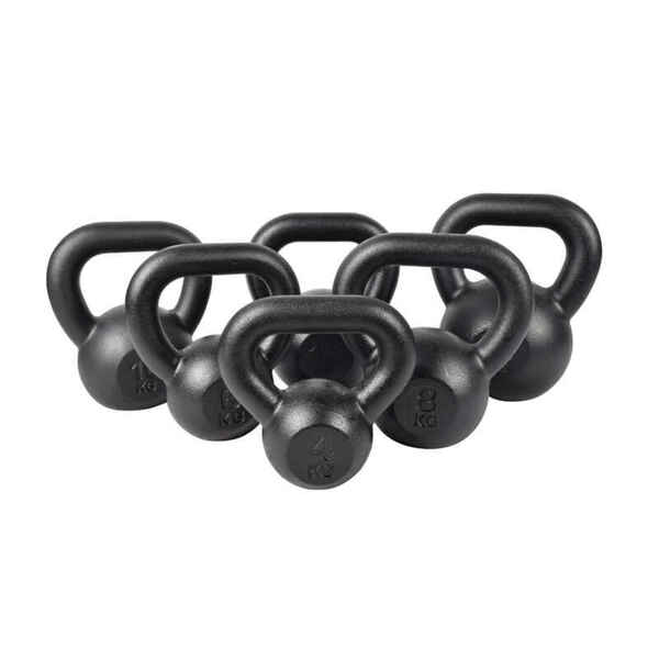 Bild 1 von Kettlebell, Gusseisen, 4-24kg,  Stückverkauf