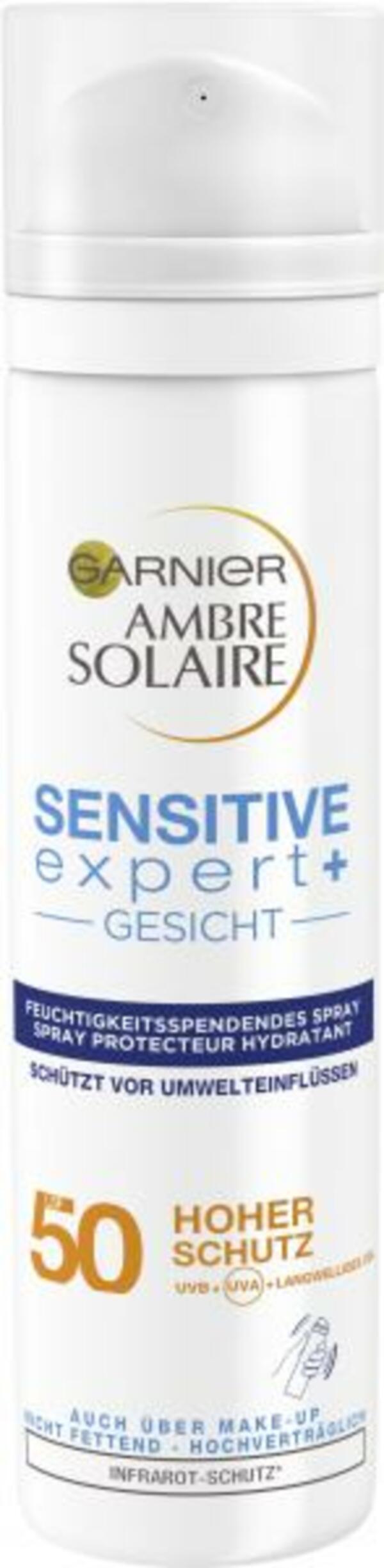 Bild 1 von Garnier Ambre Solaire Sensitiv Expert+ Gesicht LSF 50