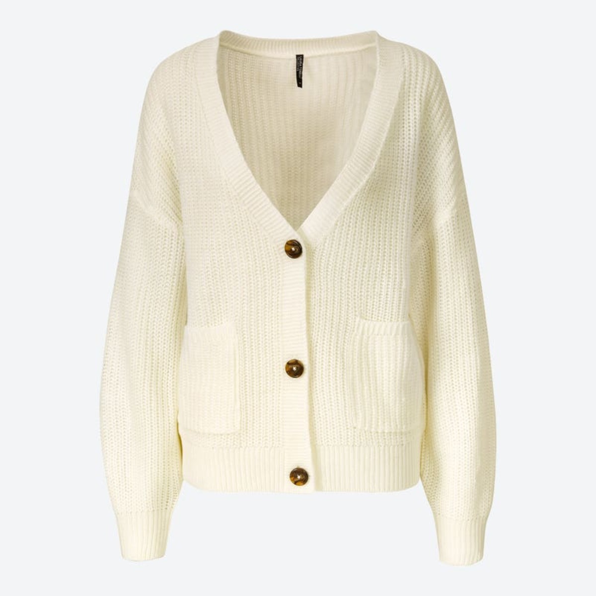 Bild 1 von Damen-Strickjacke mit Ballon-Ärmeln