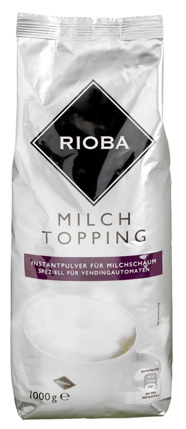Bild 1 von Rioba Instant Milch Topping Für Vendingautomaten (1 kg)