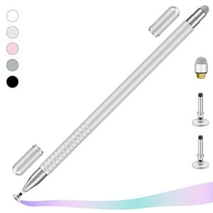 iMoebel Tablet Stift Eingabestift Universal, 2 in 1 Touchscreen Stift Stylus Pen mit 2 Magnetischen Kappen für Tablets Handy iPad iPhone Smartphone Samsung Huawei usw.