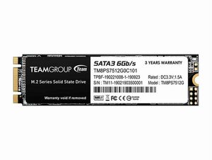 Teamgroup MS30 M.2 2280 SATA 3, 512 GB interne SSD