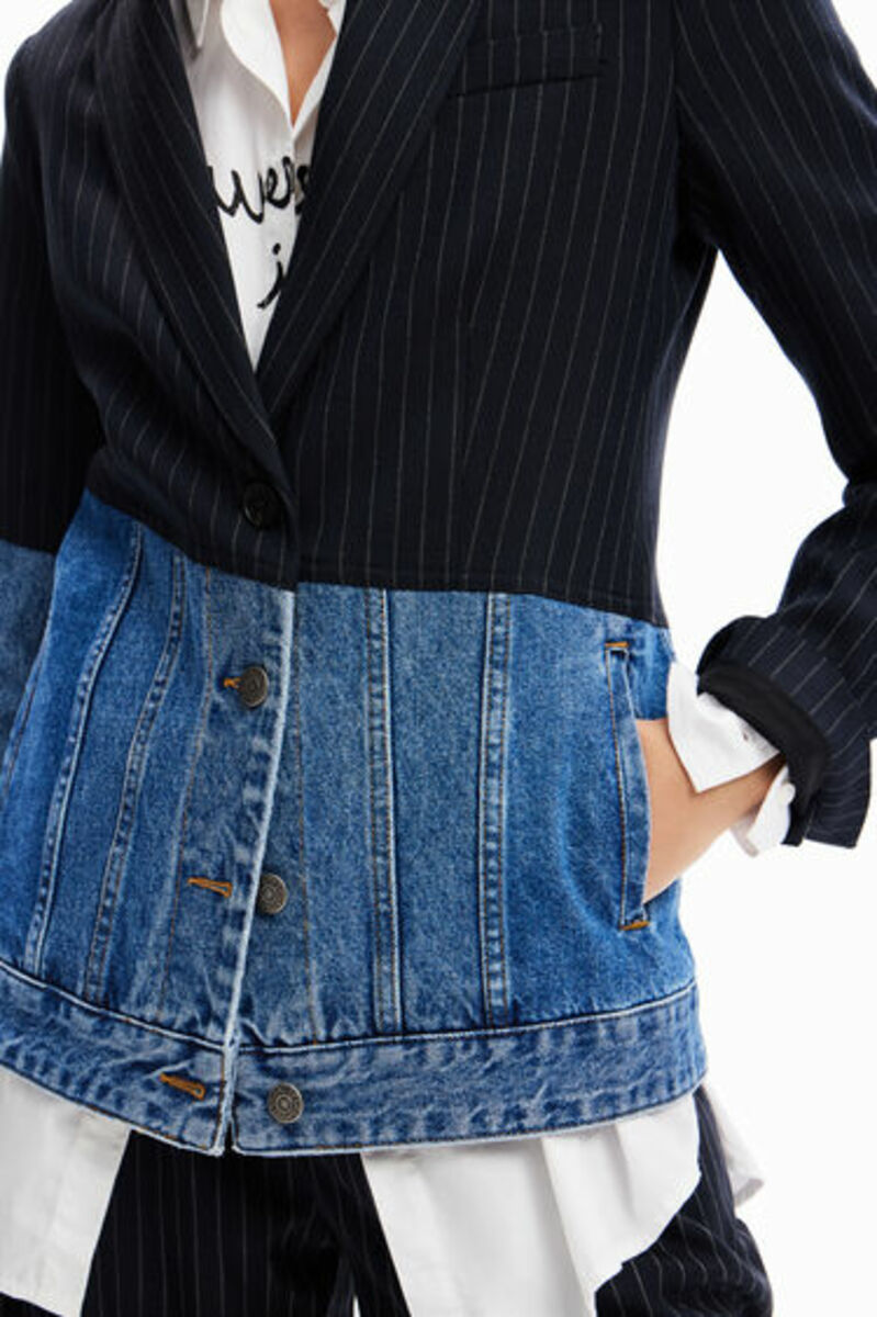 Bild 1 von Hybrider Denim-Blazer