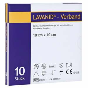 Lavanid Verband 10x10 cm 10  St