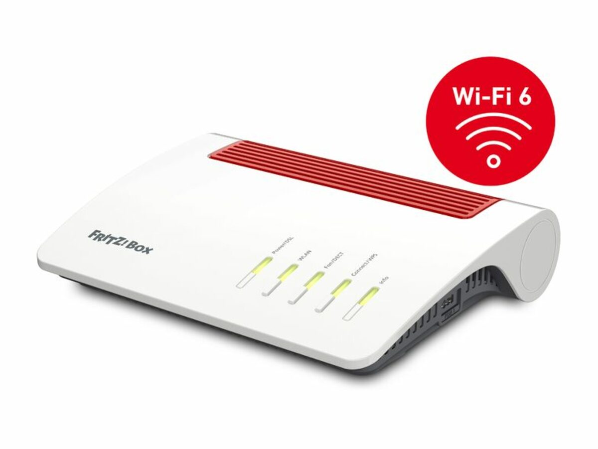 AVM FRITZ!Box 7590 AX, DSLRouter, WiFi 6, ADSL2+/VDSL/DECT/4x4WLAN