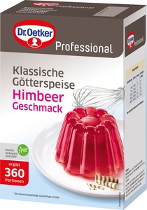 Dr. Oetker Professional Götterspeise Himbeer Dessertpulver (1 kg)