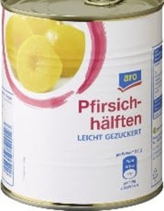 aro Pfirsichhälften Leicht Gezuckert (850 ml)