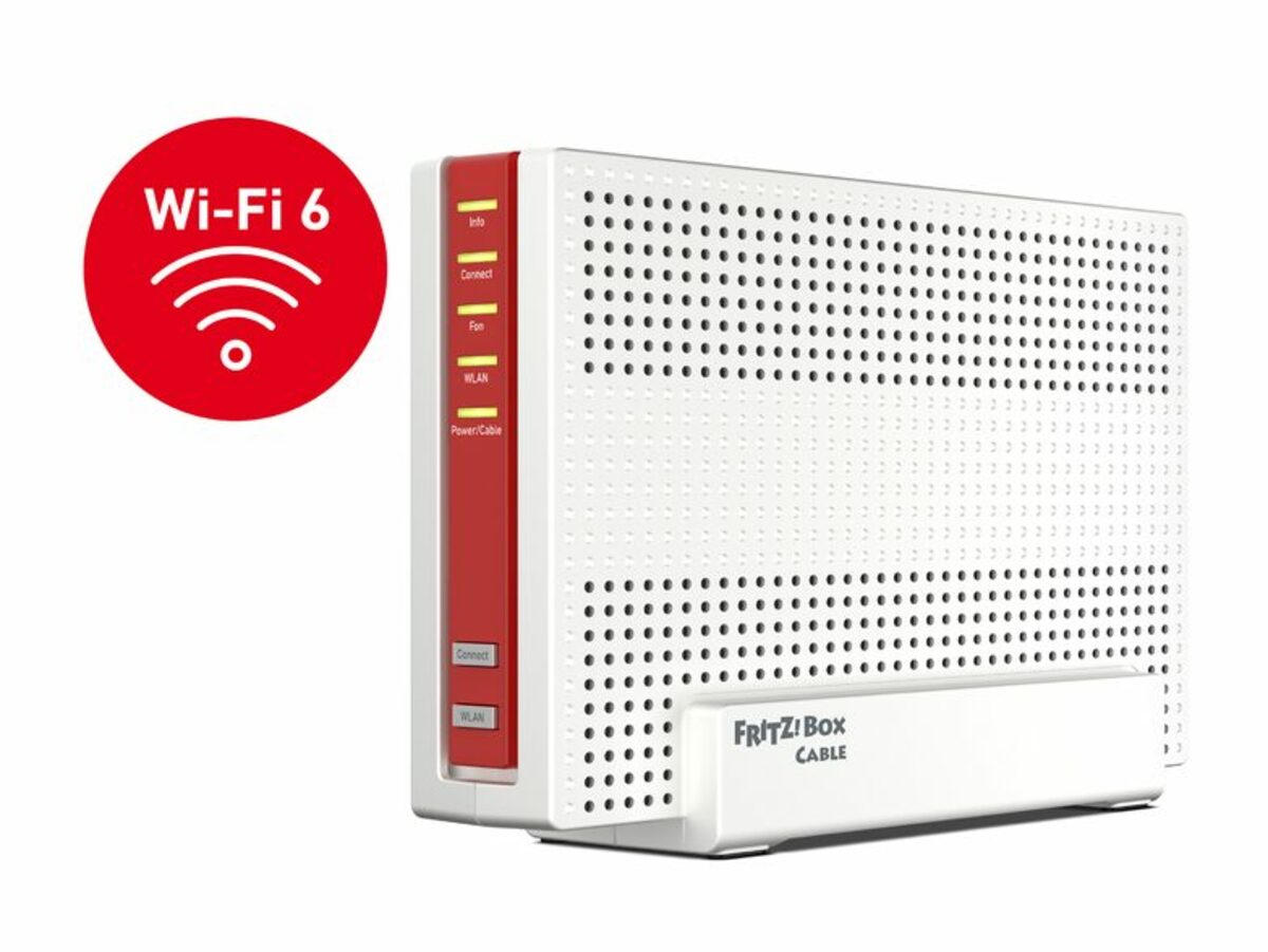 AVM FRITZ!Box 6690, Router mit Kabel-Modem, Wi-Fi 6, 4x Gbit-LAN, DECT ...