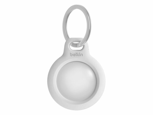 Bild 1 von Belkin Secure Holder mit Schlüsselanhänger, Anhänger für Apple AirTag, weiß