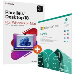 Microsoft 365 Family + Parallels Desktop 18 | Download & Produktschlüssel