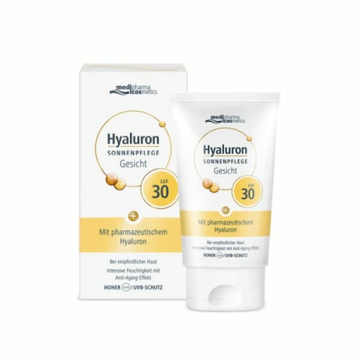 Medipharma Hyaluron Sonnenpflege Gesicht Creme LSF 50 ml ansehen!