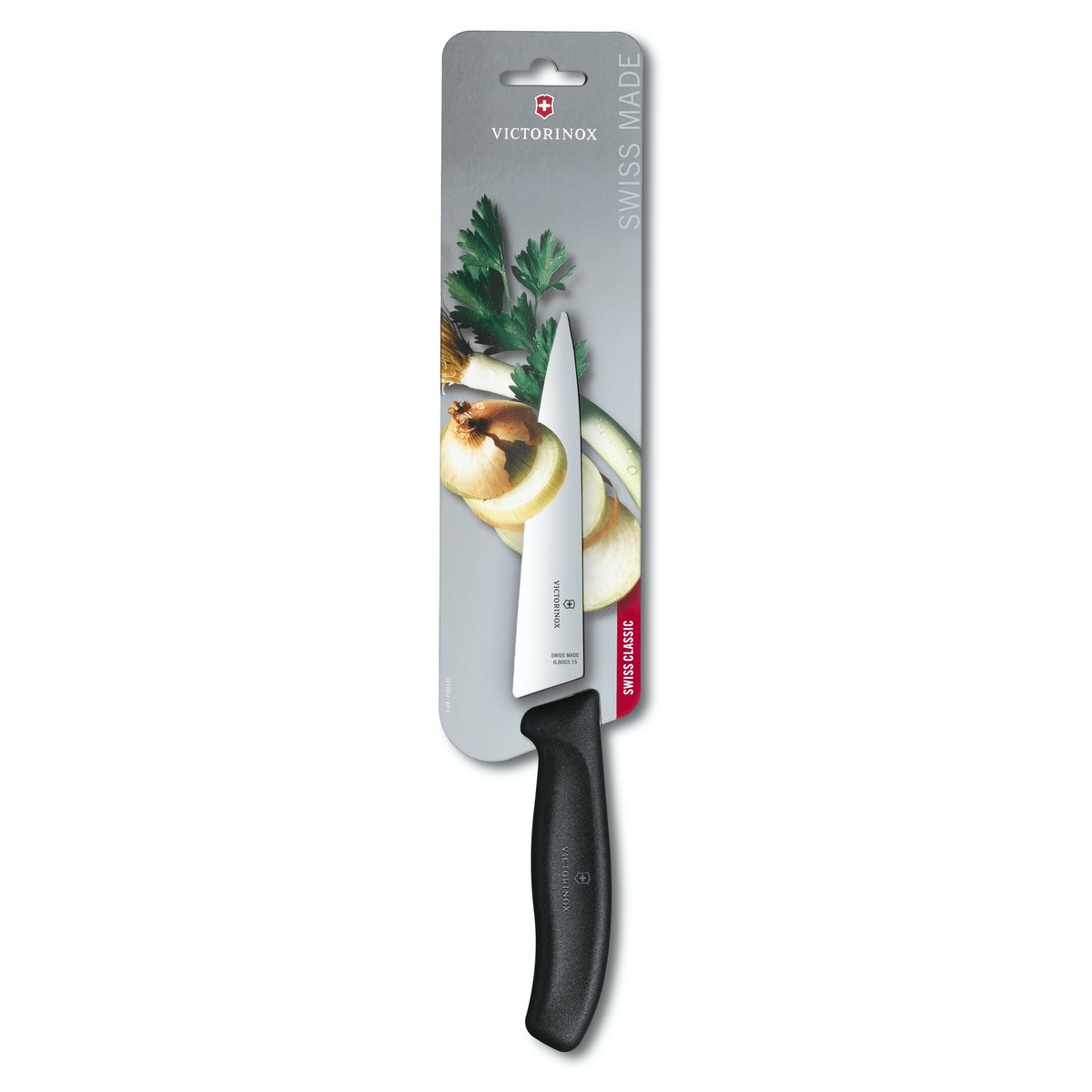 Bild 1 von Victorinox Universalmesser Swiss Classic 15cm, ergonomischem Griff, schwarz, Blister