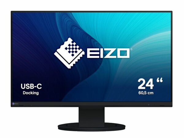 Bild 1 von EIZO FlexScan EV2480-BK, 23,8" (60,5 cm) Office-Monitor, Full-HD, schwarz