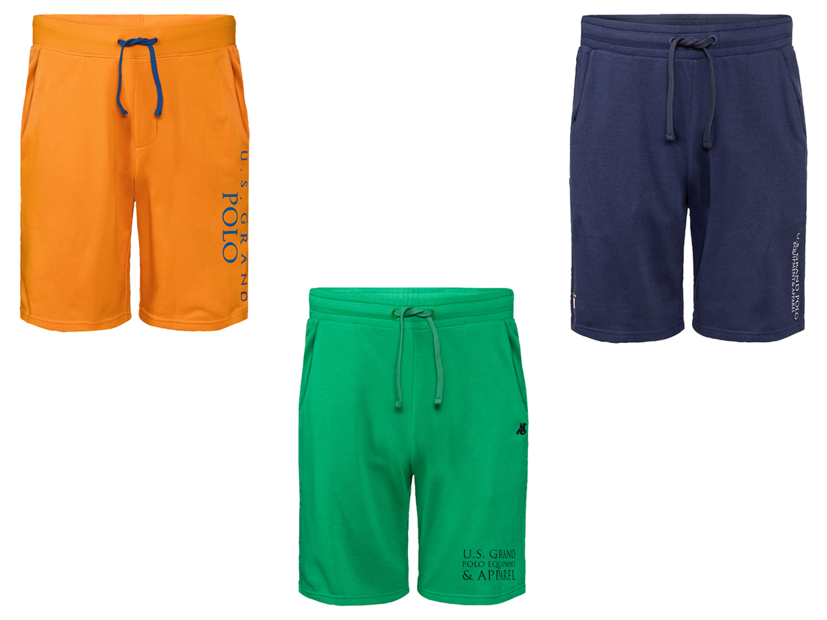 Bild 1 von LIVERGY® x Grand Polo Herren Sweatshorts mit Baumwolle