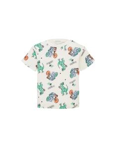 TOM TAILOR - Mini Boys Oversized T-Shirt mit allover-Print