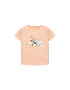TOM TAILOR - Mini Girls T-Shirt mit Zebra-Print