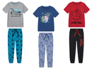 Bild 1 von Kleinkinder Kinder Pyjama mit Rundhalsausschnitt und Print
