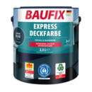 Bild 1 von BAUFIX Express Deckfarbe saphirblau matt, 2.5 Liter, Wetterschutzfarbe