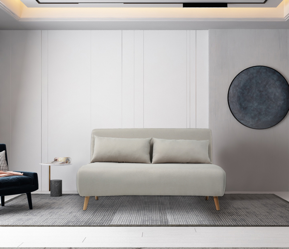 Bild 1 von Happy Home Schlafsessel inkl. Kissen 141 x 90 x 71 cm hellgrau