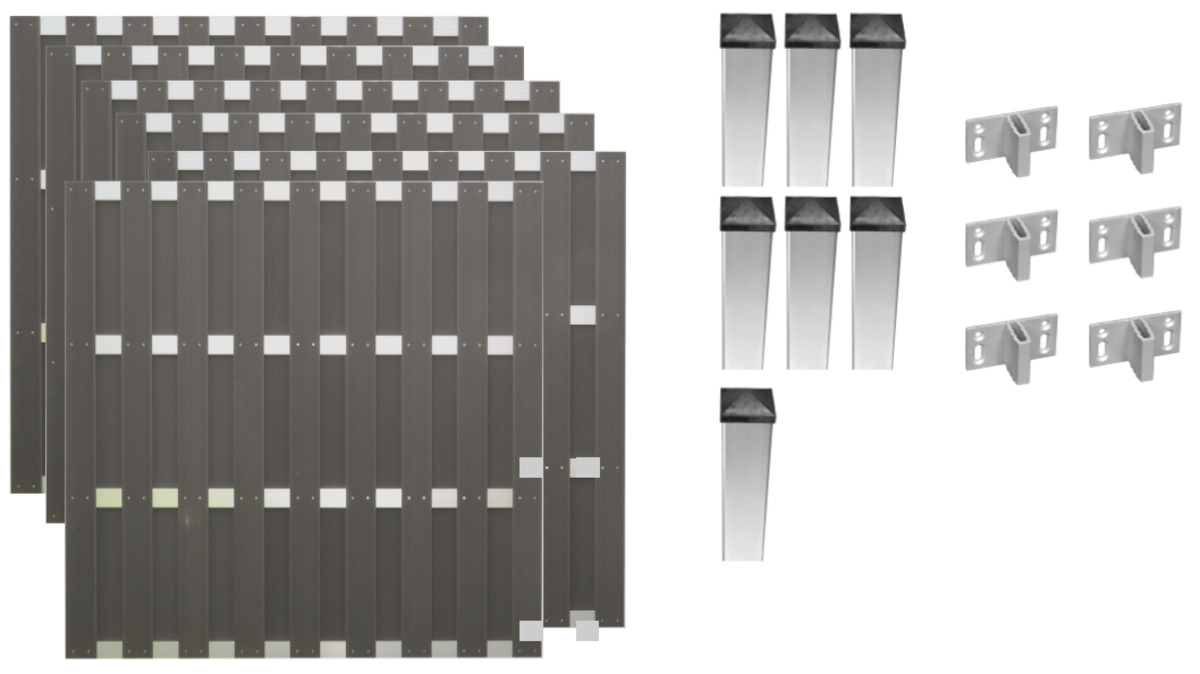 Bild 1 von TETZNER & JENTZSCH - Zaunkomplettset - "JACKSON 4"