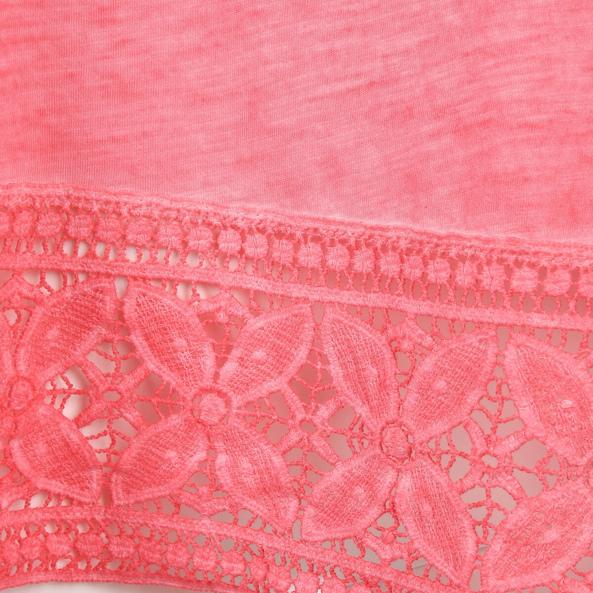 Bild 3 von Damen Top mit Spitzenbesatz