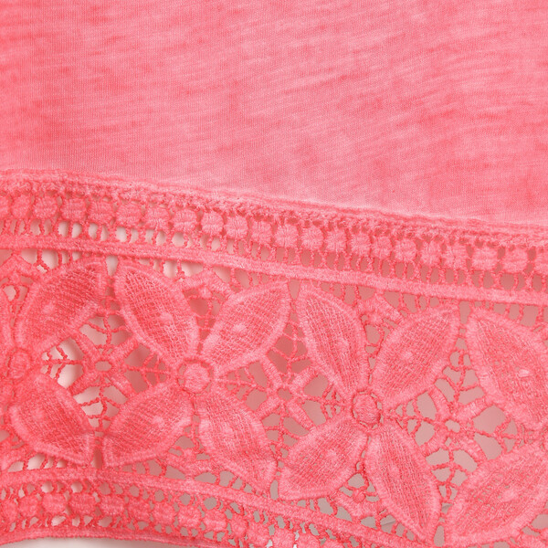 Bild 3 von Damen Top mit Spitzenbesatz