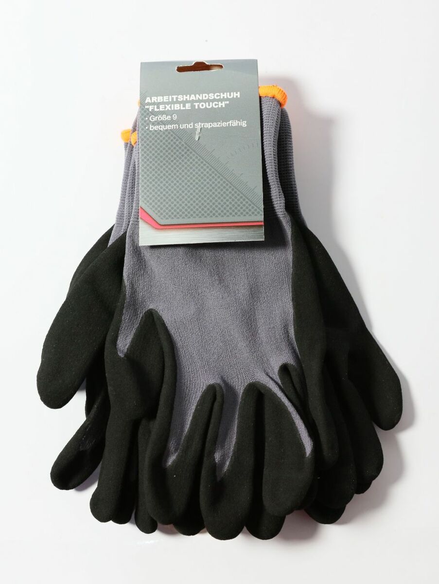 Bild 1 von TECH-CRAFT® Arbeitshandschuh "Flexible Touch" Gr. 9 3 Paar