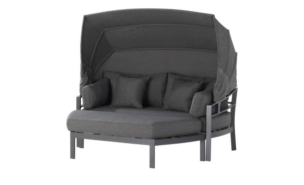 Bild 1 von a casa mia Liegeinsel  Pensacola grau Maße (cm): B: 175 H: 159 T: 142,5 Garten