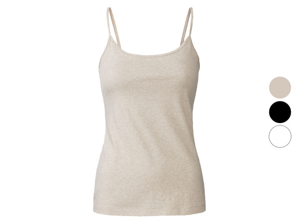 Bild 1 von esmara® Damen Spaghettitop mit hohem Bio-Baumwolle