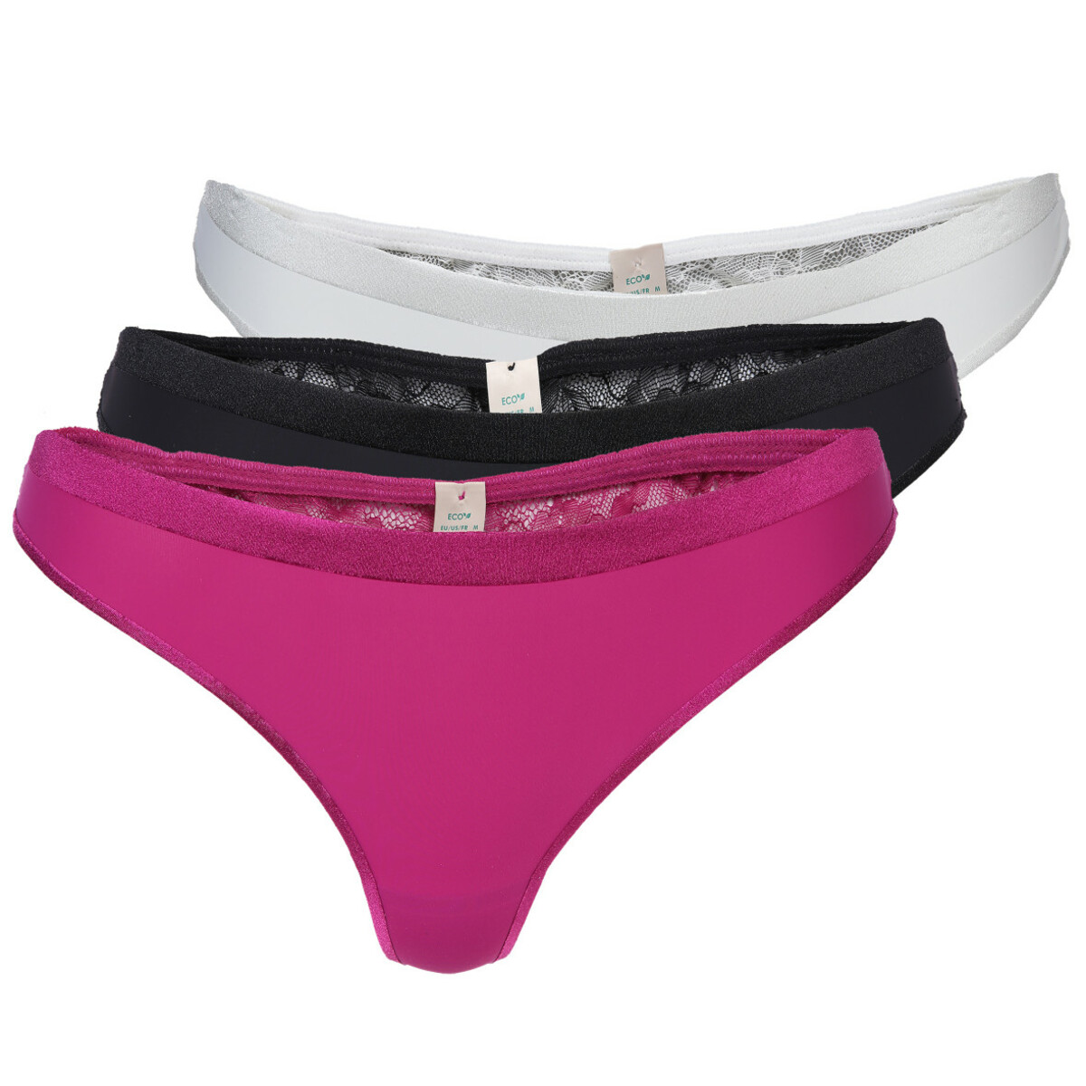 Bild 1 von Damen String Tanga im 3er Pack