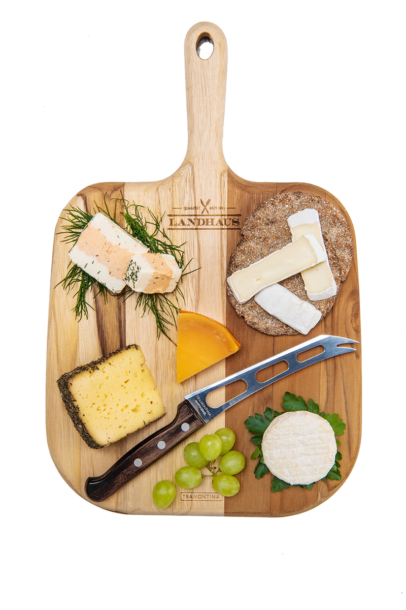 Bild 2 von TRAMONTINA Geschenkset Schneidebrett Teak inkl. Käsemesser