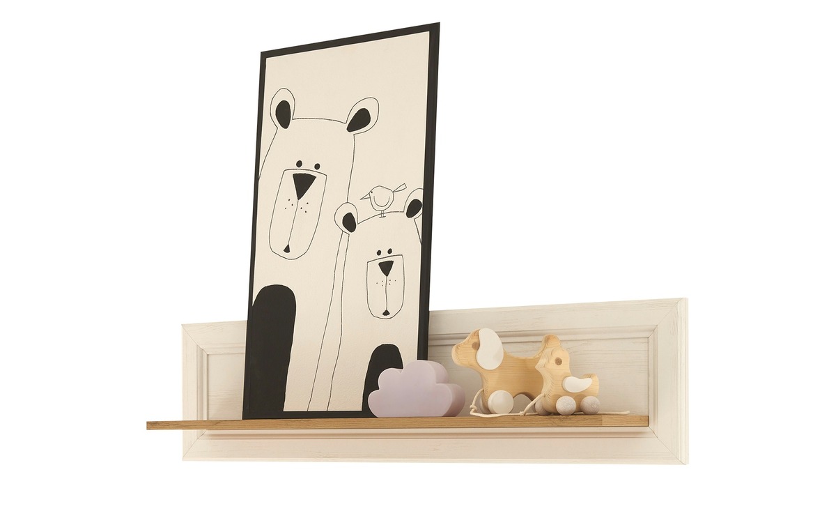 Bild 1 von Wandboard weiß Maße (cm): B: 100 H: 26 T: 19 Jugendmöbel