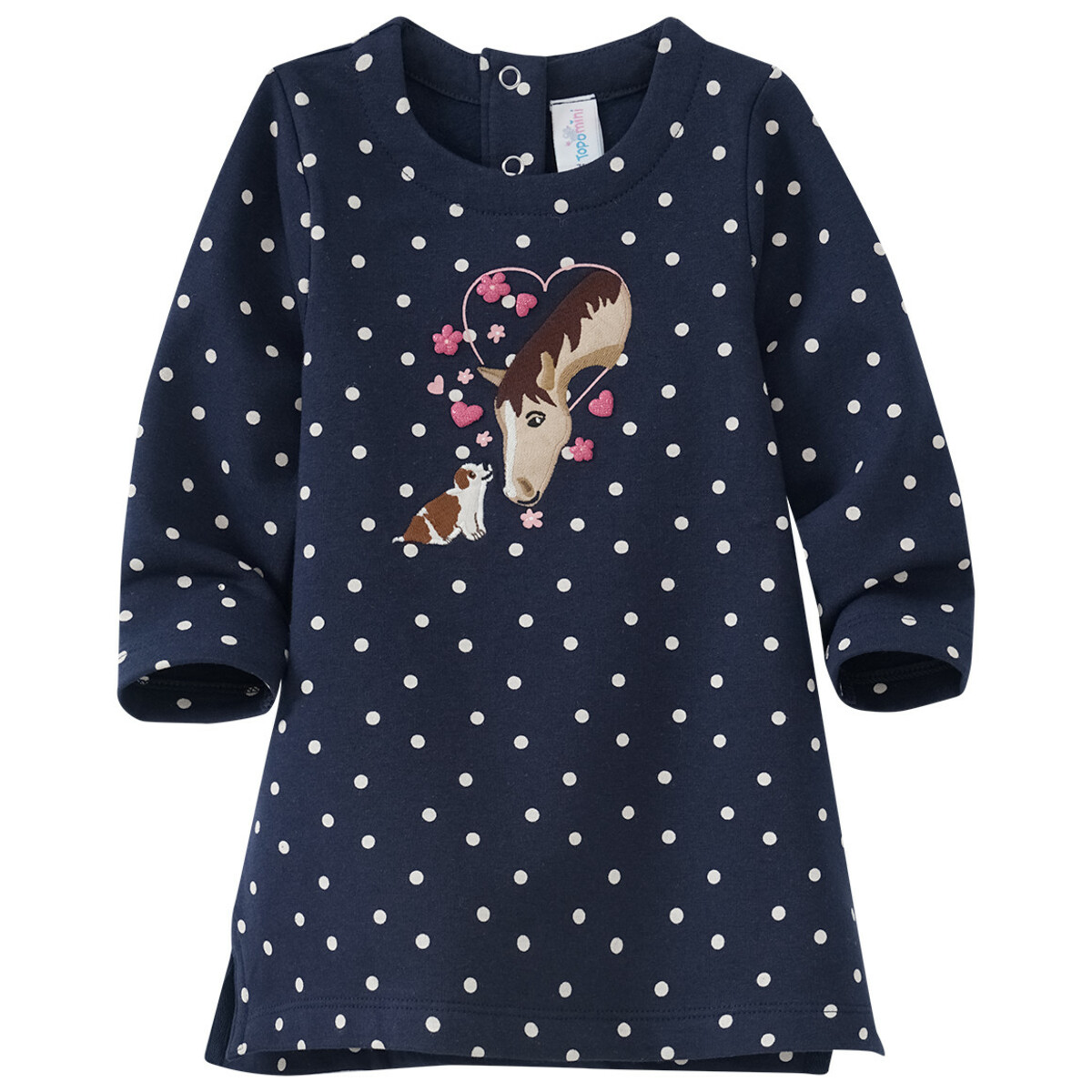 Bild 1 von Baby Kleid mit Pferde-Applikation
