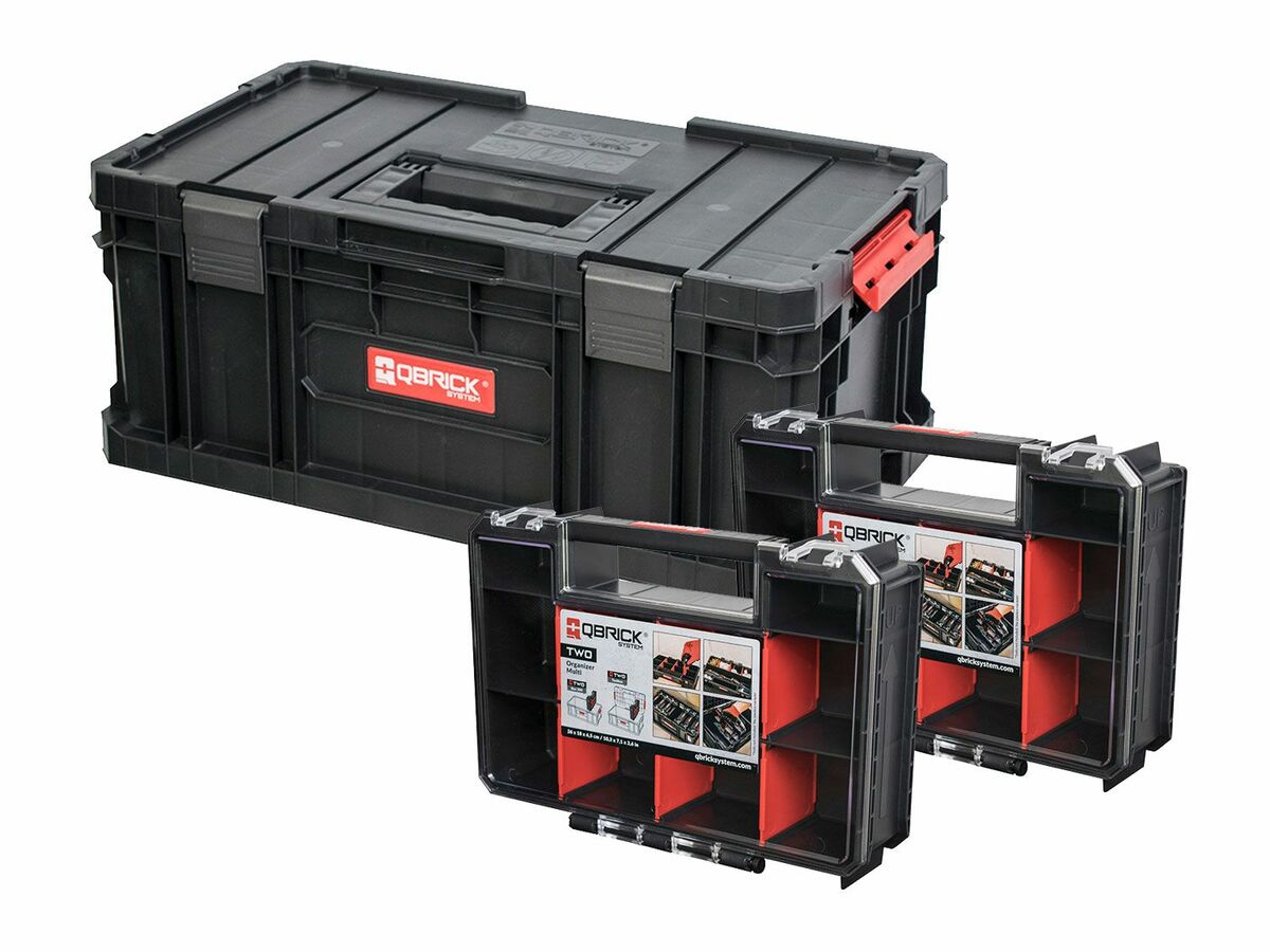 Bild 1 von Qbrick System TWO TOOLBOX Plus + 2 x TWO ORGANIZER MULTI