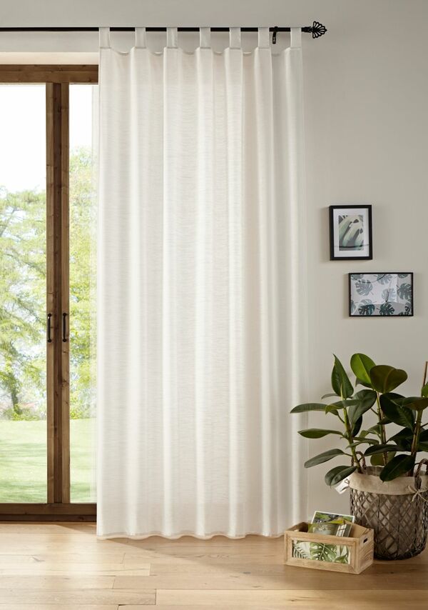 Bild 1 von HomeLiving Deko-Schal "Light" Textil wohnen Home Fenster Schmuck, transparenter Vorhang