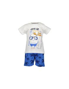 Blue Seven - Baby Boys Set T-Shirt mit Shorts