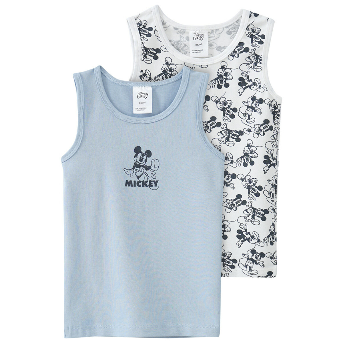 Bild 1 von 2 Micky Maus Unterhemden im Set