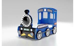 Autobett Lokomotive blau Maße (cm): B: 120 H: 137,5 Kindermöbel