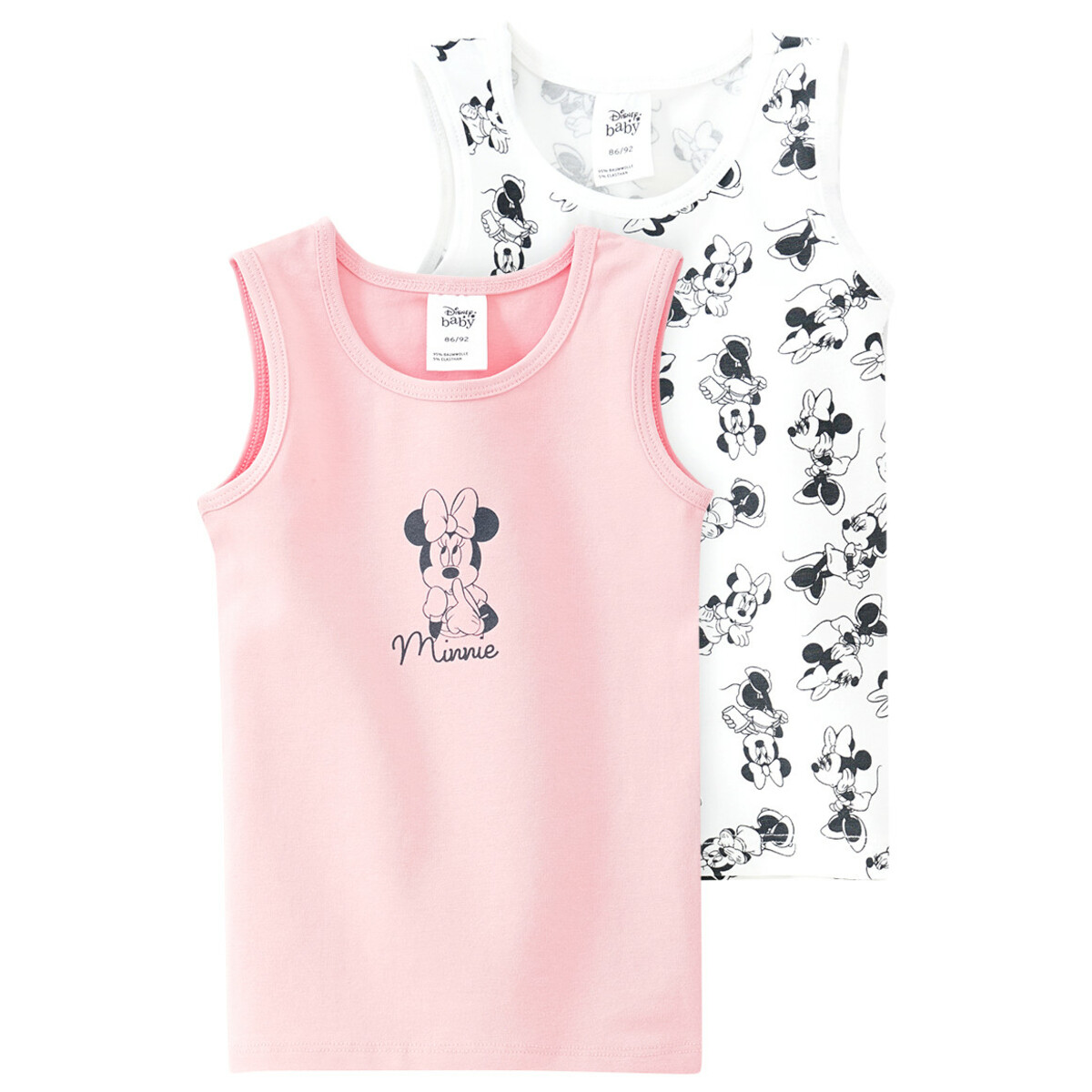 Bild 1 von 2 Minnie Maus Unterhemden im Set