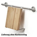 Bild 2 von AMARE Messerhalter aus Bambus mit vier innenliegenden Magnetstreifen, geeignet für Reling