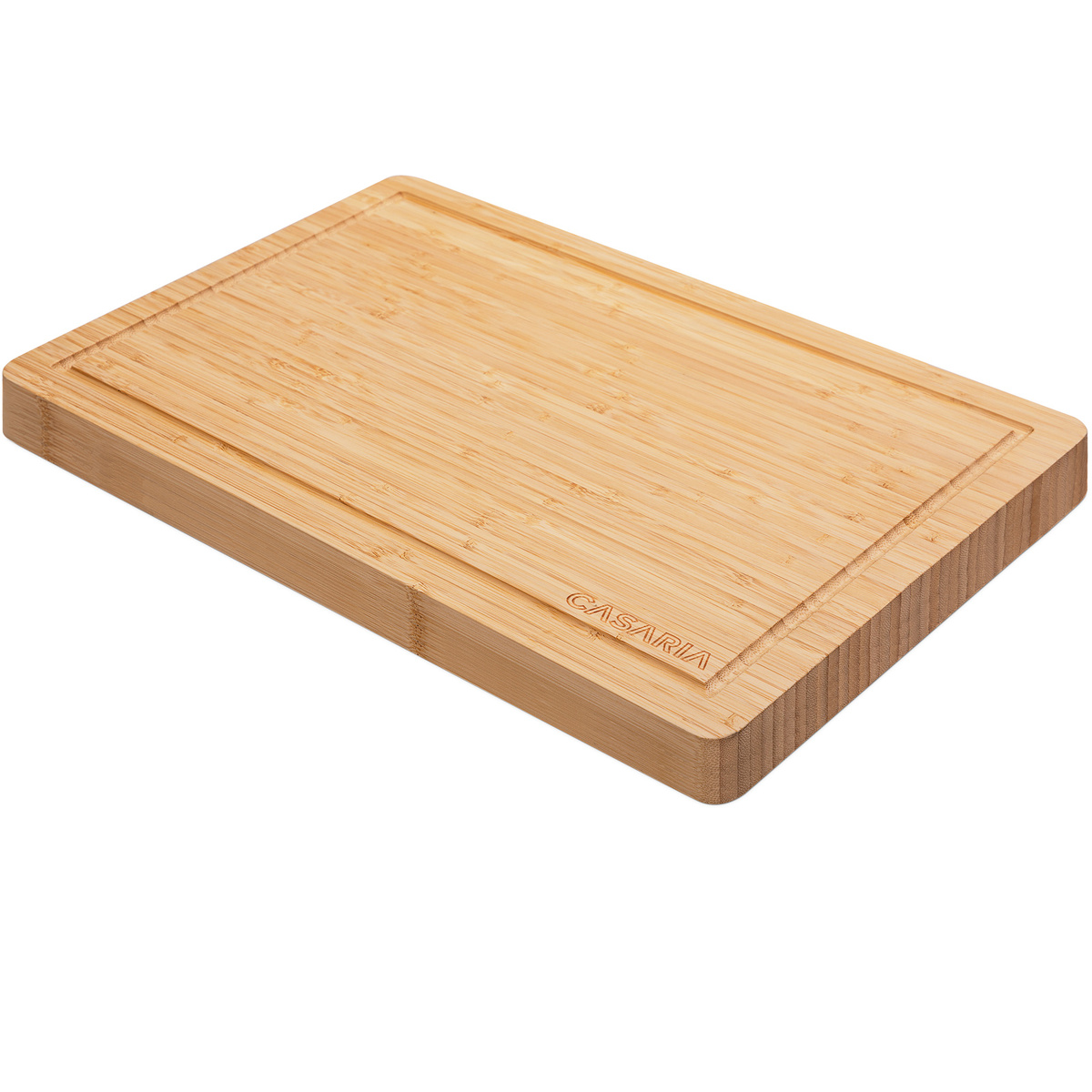 Bild 1 von monzana® Schneidebrett Bambus 43x28x2cm