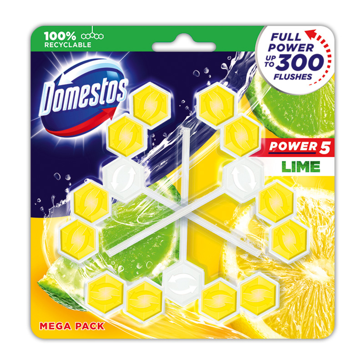 Bild 1 von Domestos Megapack WC Steine Power 5