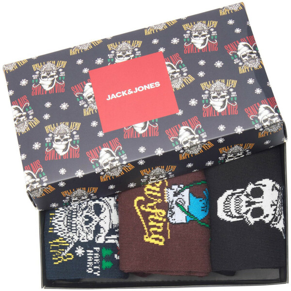 Bild 2 von Jack&Jones JACHERON SKULL SOCKS Socken mit Motiv